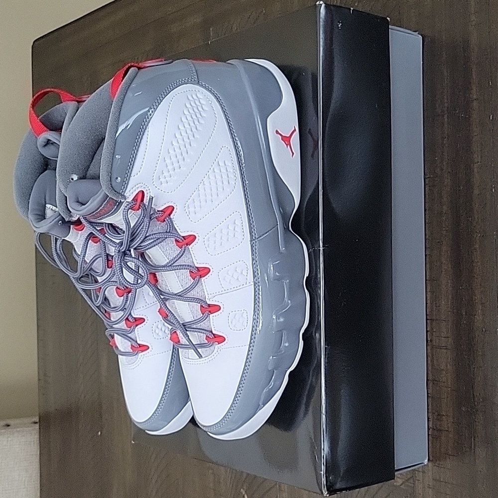 Red/White/Grey Air Jordan's, Men size 11